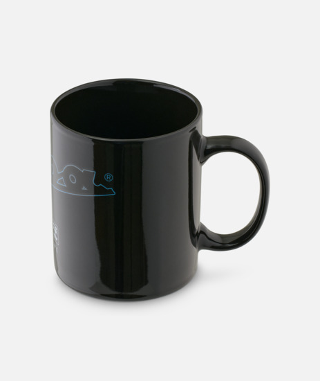 TAZA-VESPA-DEC-JET BLACK