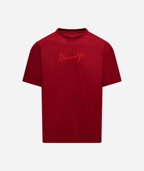 TEE VESPA RED XS