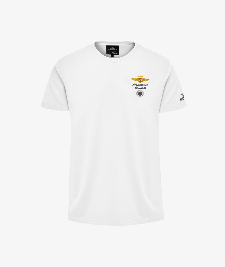 Men s T shirt Moto Guzzi Aviazione Navale T shirts Lifestyle Apparel Full Catalogue Moto Guzzi Official Store Motorcycle Clothing Casual Clothing and Accessories