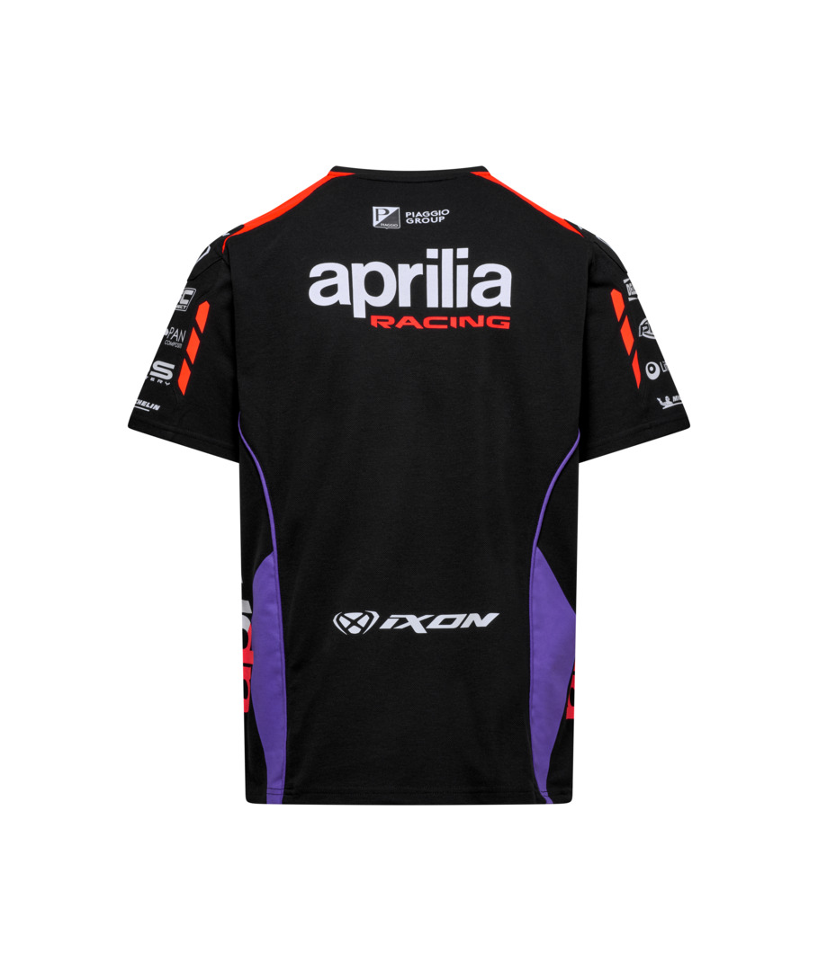 Men s Aprilia Racing Team Replica 2024 T shirt T shirts Lifestyle Apparel Full Catalogue Aprilia Official Store Motorcycle Clothing Casual Clothing and Accessories