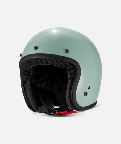 VESPA VERSILIA JET HELM GREEN VK ECE XS