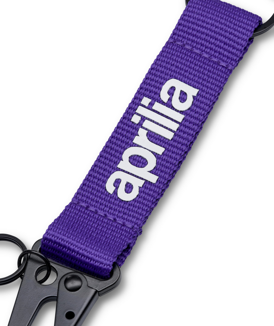 Key ring with snap hook Gadgets Merchandising Full Catalogue Aprilia Official Store Motorcycle Clothing Casual Clothing and Accessories