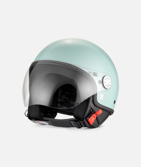 VESPA VISOR 4.0 DJET HELM VERDE VK L2