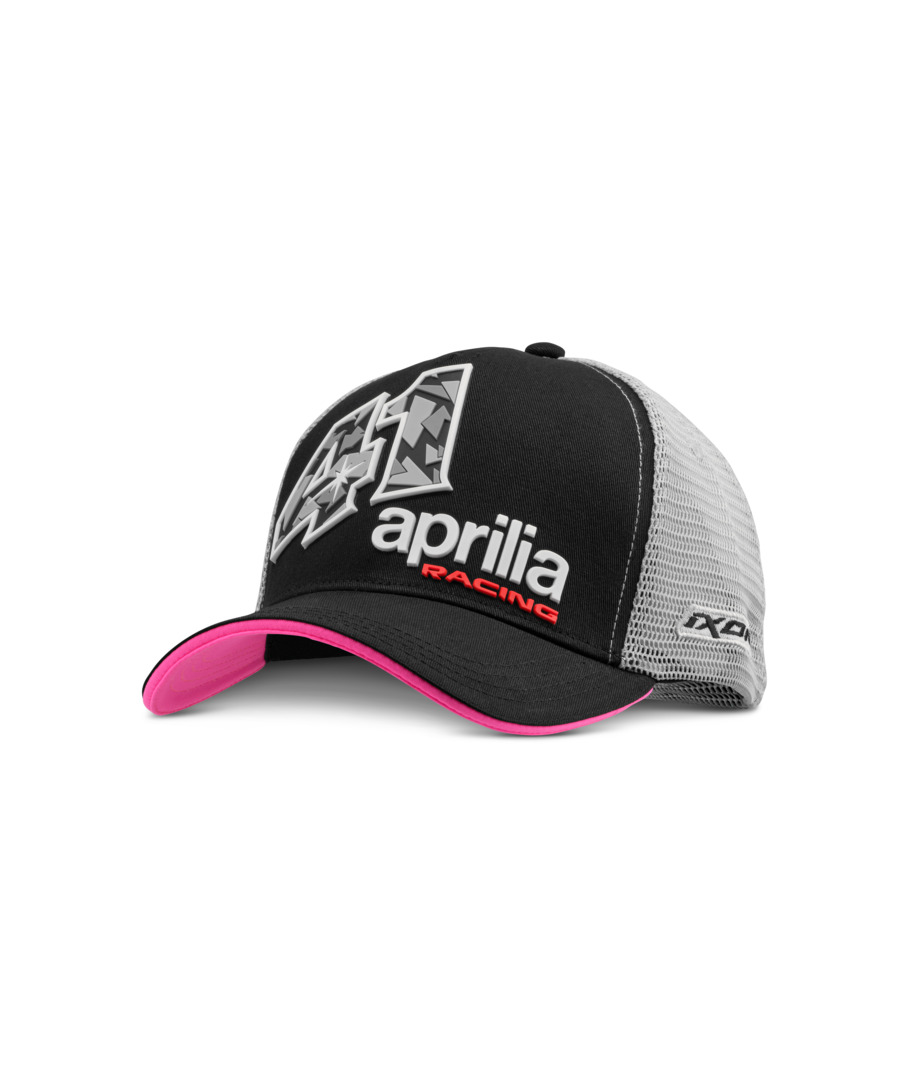 Berretto Aprilia Mesh Racing Lifestyle 2024 – Nero/Viola/Rosso/Bianco – Taglia Unica