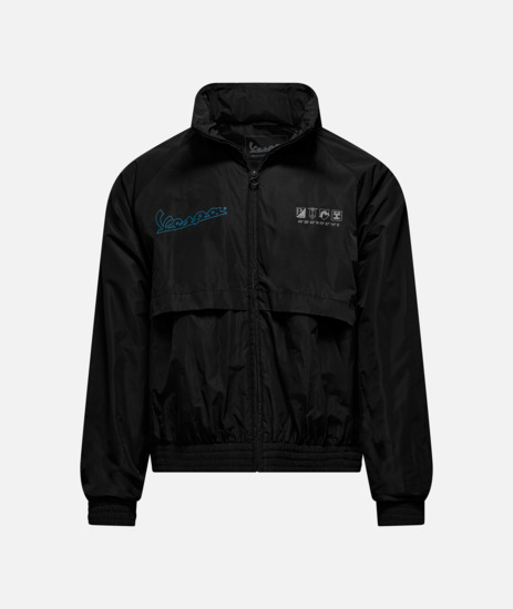 VESPA DEC WINDBREAKER JET BLACK XS