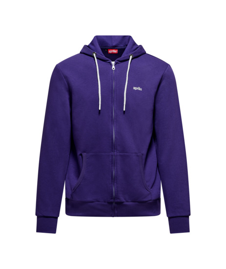 HOODIE APRILIA PURPLE M