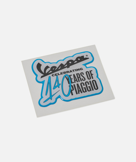 VESPA WD STICKER140 YEARS