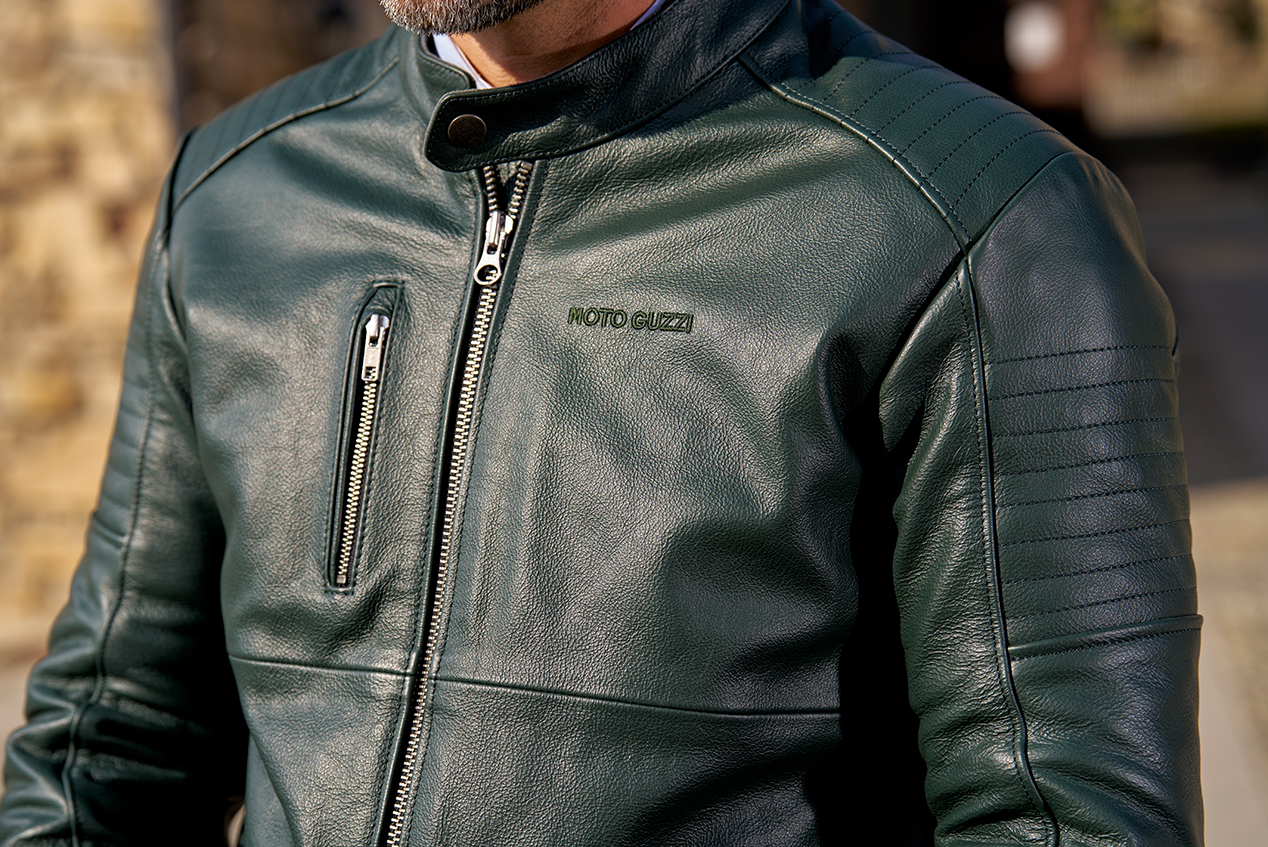 Moto guzzi leather jacket on sale