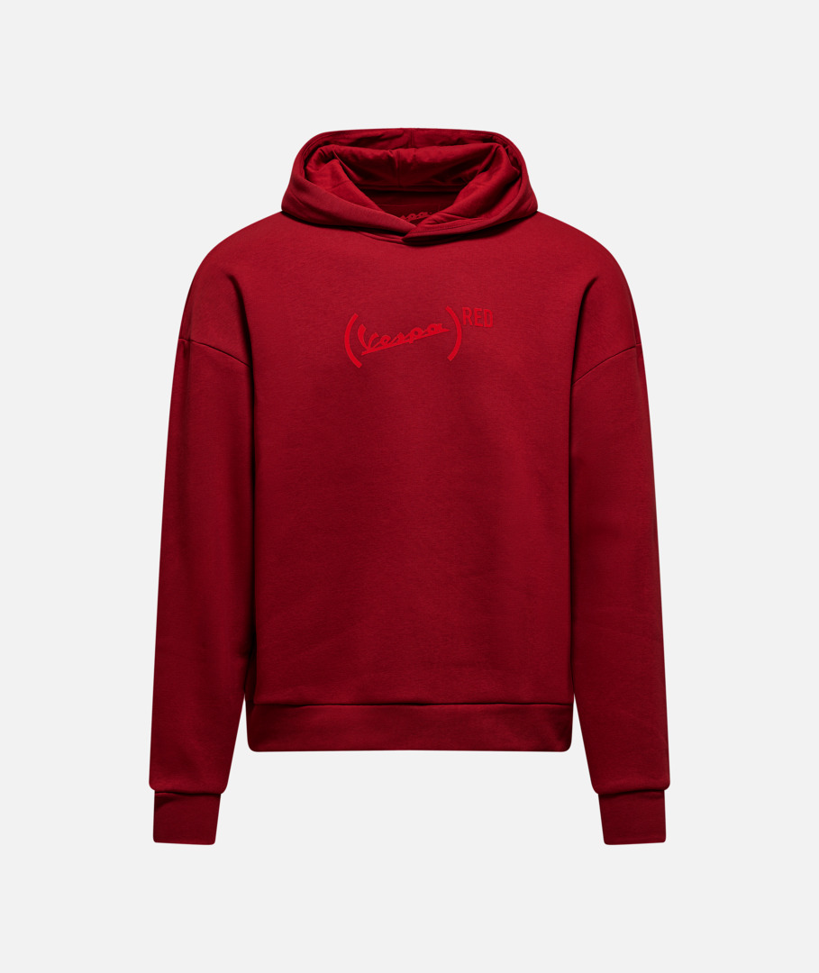 Red hoodie in store sales