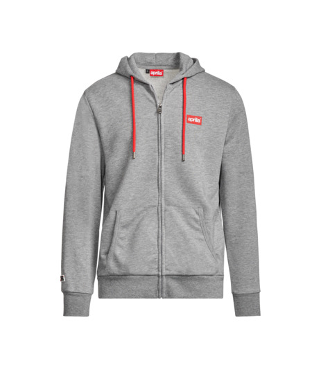 HOODIE APRILIA GREY M