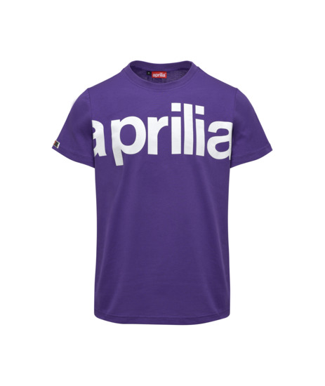 TEE SHIRT APRILIA PURPLE M