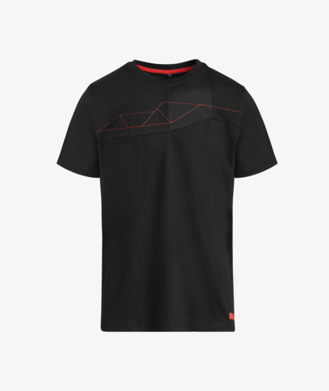 CAMISETA GUZZI V85 TT NEGRO HOMBRE M