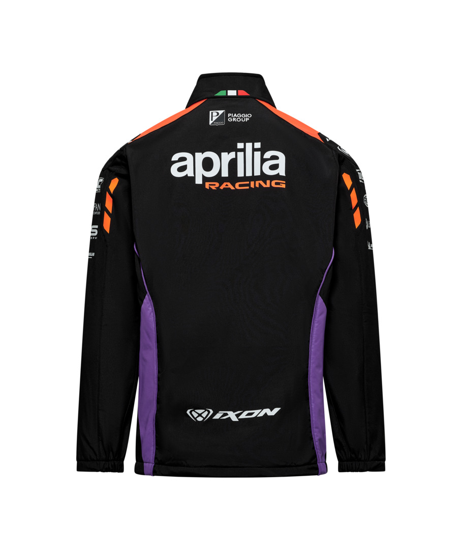 Men s Softshell Jacket Aprilia Racing Team Replica 2024 Sweatshirts Lifestyle Apparel Full Catalogue Aprilia Official Store Motorcycle Clothing Casual Clothing and Accessories
