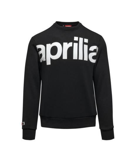 CREWNECK APRILIA BLACK M