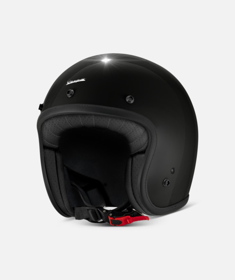 VESPA VERSILIA JET HELM BLACK XN2 ECE XS