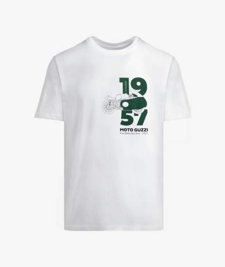 MG MANDELLO 8 CILINDRI  1957 TEE WHT XS