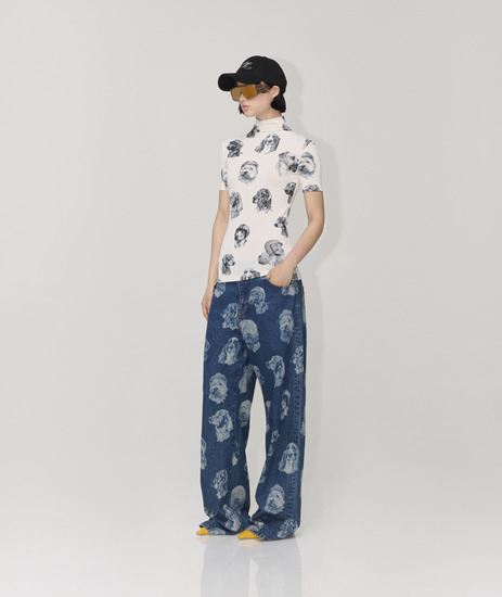Second skin short sleeves turtleneck