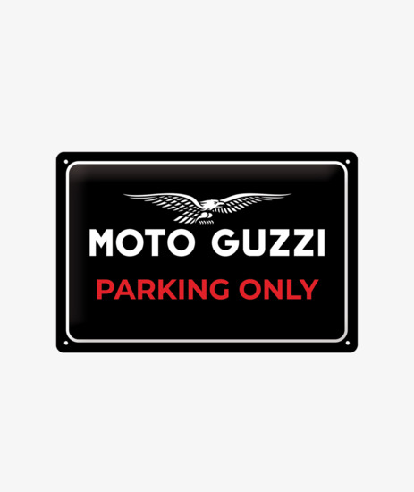 MG TIN SIGN PARKING ONLY