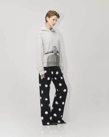 Vespa grey hoodie