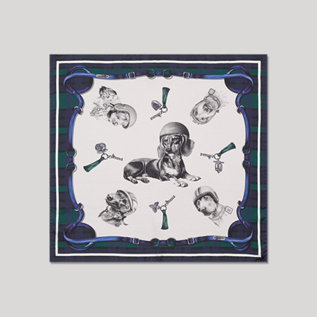 Pilot dogs foulard